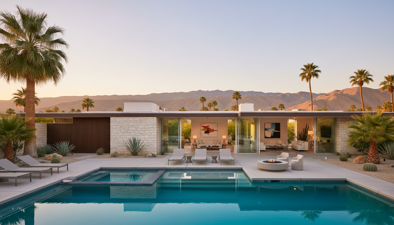 Palm Springs Modernism: Villa Rentals in the Desert
