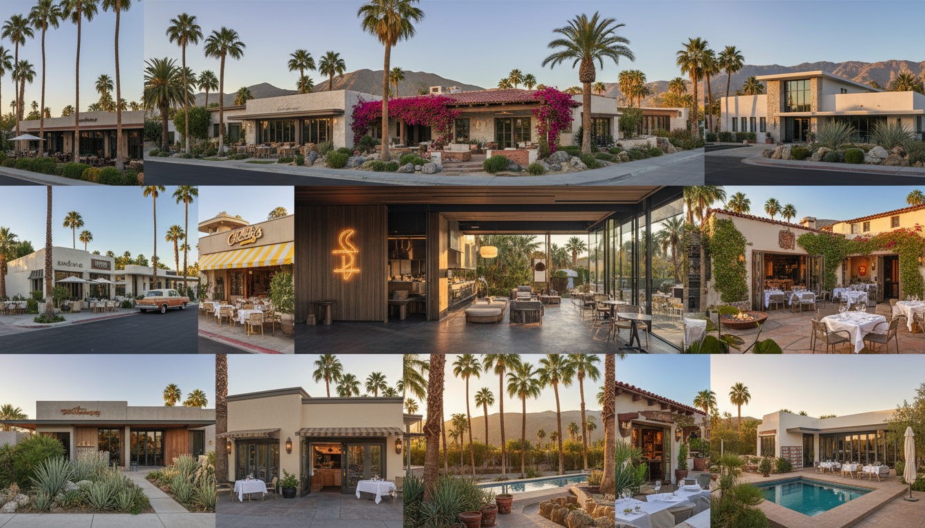 Top 10 Palm Springs Restaurants to Book for Labor Day Weekend 2026
